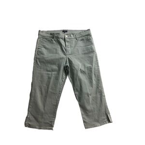 NYDJ Jeans Sz 14 Crop Gray